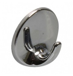 AMIG 14821  
 Colgador adhesivo 207  
 Ø40 x 21 mm  
 Plástico  
 Cromado