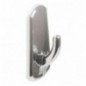 AMIG 14824  
 Colgador adhesivo 208  
 52 x 28 x 21 mm  
 Plástico  
 Cromado