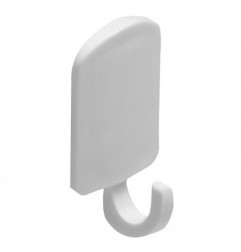 AMIG 14827  
 Colgador adhesivo 210  
 40 x 35 mm  
 Plástico  
 Blanco