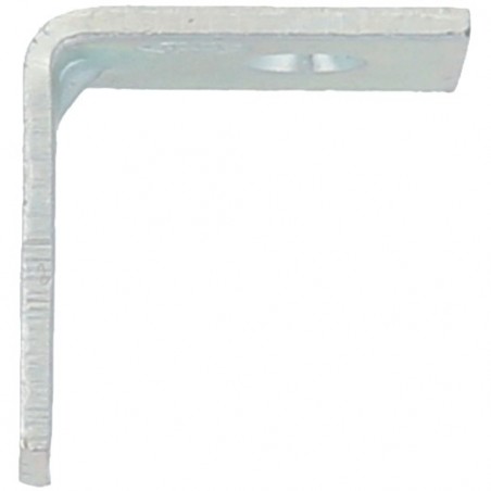 AMIG 14833  
 Ángulo 1  
 20 x 16 x 1,5 mm  
 Acero  
 Zincado