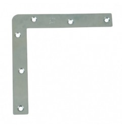 AMIG 14841  
 Escuadra plana 1  
 50 x 14 x 0,9 mm  
 Acero  
 Zincado