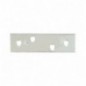 AMIG 14847  
 Placa 1  
 57 x 16 x 1,5 mm  
 Acero  
 Zincado