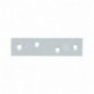 AMIG 14848  
 Placa 1  
 77 x 19 x 2 mm  
 Acero  
 Zincado