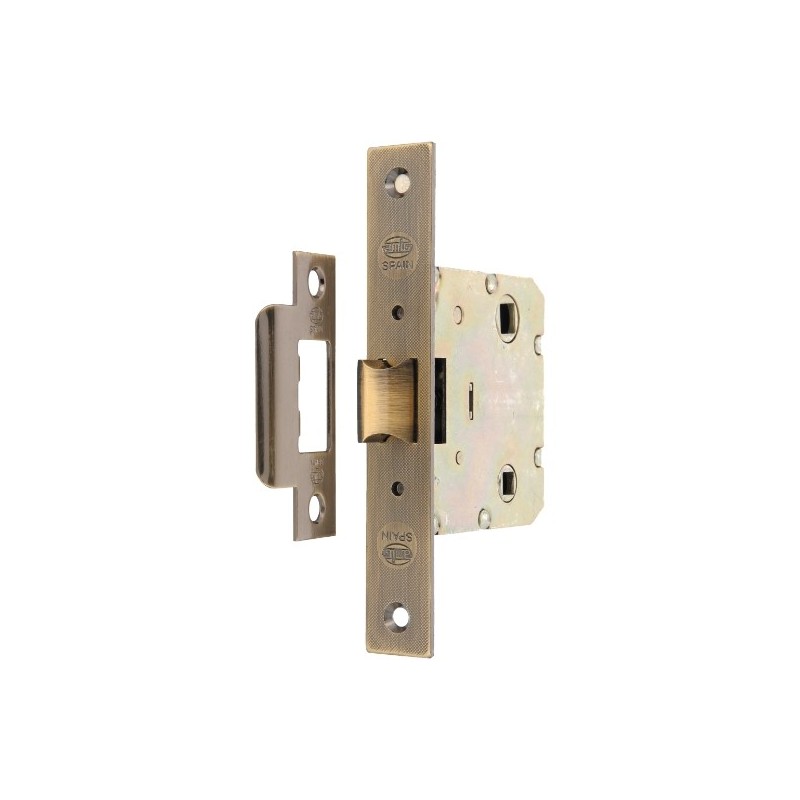AMIG 14861  
 Pestillo 2100  
 50/47 mm  
 Acero  
 Cuero