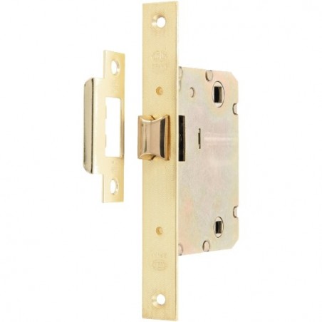 AMIG 14876  
 Pestillo 4100  
 50/70 mm  
 Acero  
 Latonado barnizado