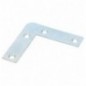 AMIG 14896  
 Escuadra plana 1  
 60 x 15 x 0,9 mm  
 Acero  
 Zincado