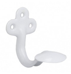 AMIG 149  
 Colgador 2  
 Acero  
 Blanco