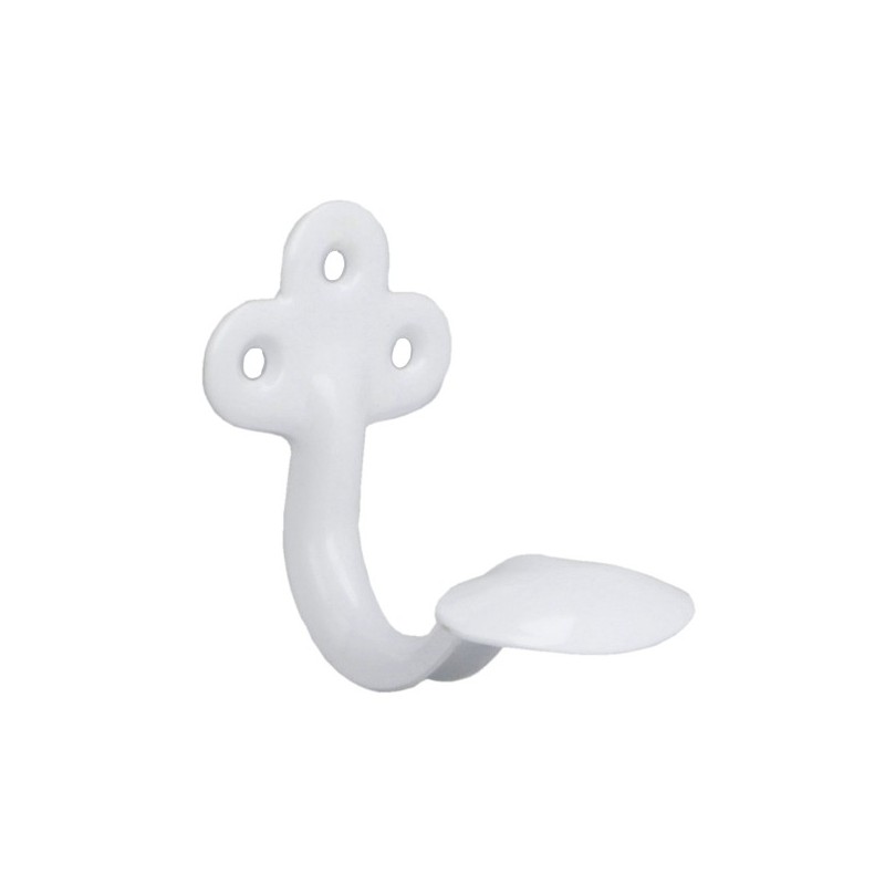 AMIG 149  
 Colgador 2  
 Acero  
 Blanco