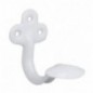 AMIG 149  
 Colgador 2  
 Acero  
 Blanco