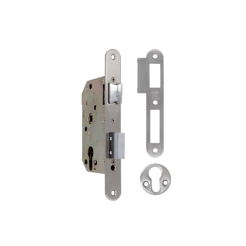 AMIG 14940  
 Cerradura 331  
 50/47  
 Acero inoxidable 18/8  
 Mate