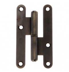 AMIG 14944  
 Pernio 405C  
 100 x 56 x 2 mm  
 Acero  
 Cuero - Derecha