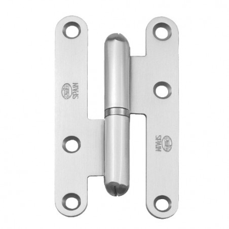 AMIG 14947  
 Pernio 405C  
 100 x 56 x 2 mm  
 Acero  
 Cromado mate - Izquierda
