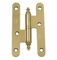 AMIG 14951  
 Pernio 408C  
 100 x 56 x 2 mm  
 Acero  
 Lacado dorado - Izquierda
