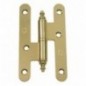 AMIG 14951  
 Pernio 408C  
 100 x 56 x 2 mm  
 Acero  
 Lacado dorado - Izquierda