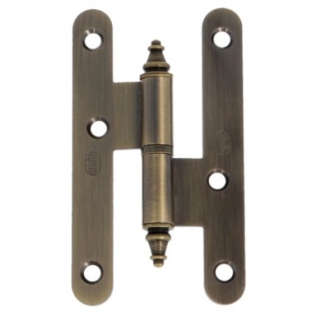AMIG 14954  
 Pernio 408C  
 100 x 56 x 2 mm  
 Acero  
 Cuero - Derecha