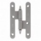 AMIG 14957  
 Pernio 408C  
 100 x 56 x 2 mm  
 Acero  
 Cromado mate - Izquierda