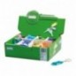 AMIG 14962  
 Dispensador llavero porta-etiquetas 10  
 62 x 24 mm