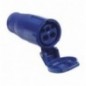 AMIG 14964  
 Base aérea industrial schuko IP44 3245  
 130 x 54 mm  
 Polipropileno  
 Azul