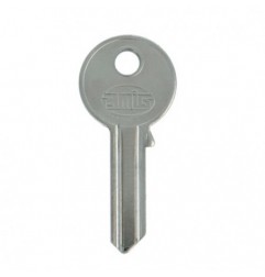 AMIG 14981  
 Llave bruto 1251  
 Latón  
 Niquelado