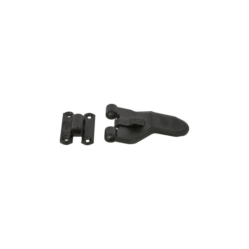 AMIG 14984  
 Herraje automático para una o dos hojas 2915  
 110 mm  
 Zamak  
 Negro