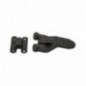 AMIG 14984  
 Herraje automático para una o dos hojas 2915  
 110 mm  
 Zamak  
 Negro