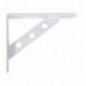 AMIG 15003  
 Palomilla reforzada 25  
 250 x 195 mm  
 Acero  
 Blanco
