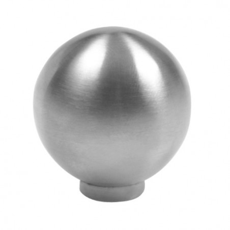 AMIG 15052  
 Pomo inox. 4  
 Ø25 x 28 mm  
 Acero inoxidable 18/8  
 Mate