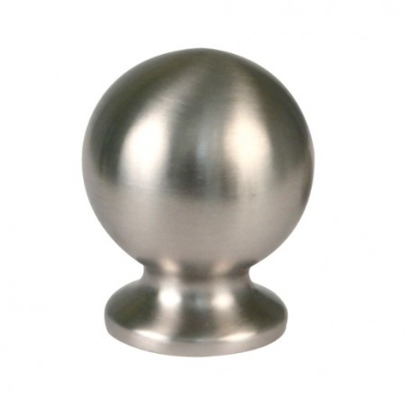 AMIG 15055  
 Pomo inox. 5  
 Ø25 x 26 mm  
 Acero inoxidable 18/8  
 Mate