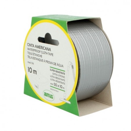 AMIG 15063  
 Cinta americana 516  
 10 m x 50 mm  
 Gris