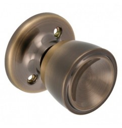 AMIG 15147  
 Pomo de puerta 605  
 Latón  
 Cuero
