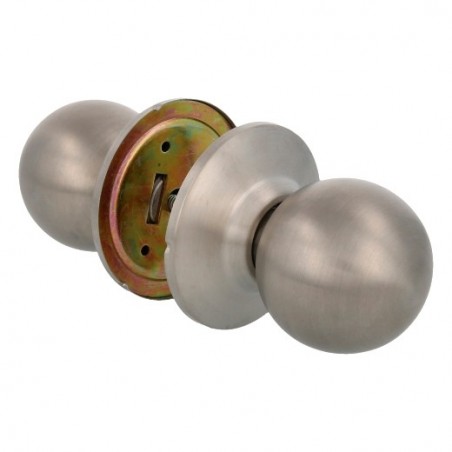 AMIG 15180  
 Pomo de puerta 617  
 Acero inoxidable 18/8  
 Mate