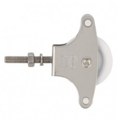 AMIG 15183  
 Polea plástico 201 INOX.  
 M6 x 40 mm  
 Acero inoxidable 18/8  
 Mate