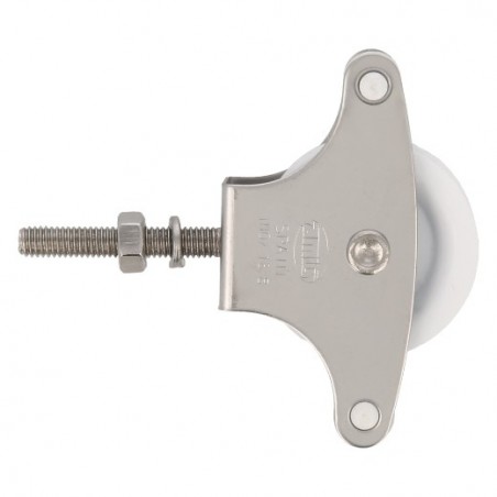 AMIG 15183  
 Polea plástico 201 INOX.  
 M6 x 40 mm  
 Acero inoxidable 18/8  
 Mate