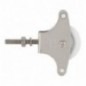 AMIG 15183  
 Polea plástico 201 INOX.  
 M6 x 40 mm  
 Acero inoxidable 18/8  
 Mate