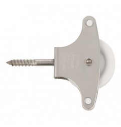 AMIG 15184  
 Polea plástico 211 INOX.  
 Ø39 mm  
 Acero inoxidable 18/8  
 Mate