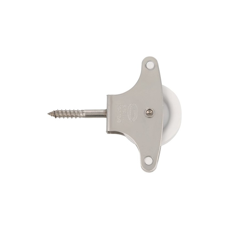 AMIG 15184  
 Polea plástico 211 INOX.  
 Ø39 mm  
 Acero inoxidable 18/8  
 Mate