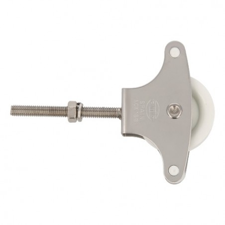 AMIG 15185  
 Polea plástico 212 INOX.  
 M6 x 60 mm  
 Acero inoxidable 18/8  
 Mate