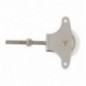 AMIG 15185  
 Polea plástico 212 INOX.  
 M6 x 60 mm  
 Acero inoxidable 18/8  
 Mate