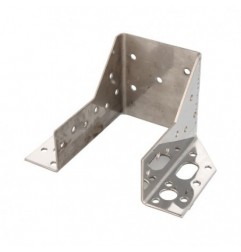 AMIG 15189  
 Soporte para viga 353  
 70 x 82 x 100 x 140 x 2 mm  
 Acero inoxidable  
 Brillo