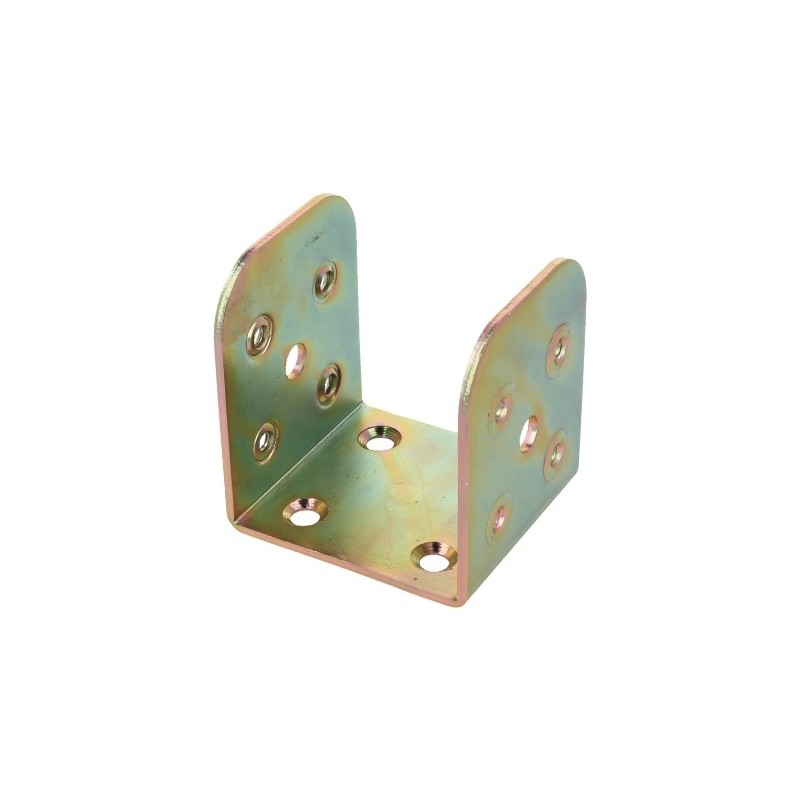 AMIG 15192  
 Soporte para viga 356  
 70 x 70 x 82 x 3 mm  
 Acero  
 Bicromatado