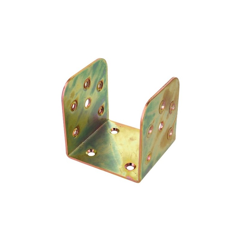 AMIG 15193  
 Soporte para viga 356  
 90 x 90 x 96 x 3 mm  
 Acero  
 Bicromatado