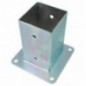 AMIG 15196  
 Soporte de suelo 358  
 92 mm  
 Acero  
 Zincado