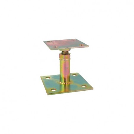 AMIG 15199  
 Soporte ajustable 360  
 100 x 100 mm  
 Acero  
 Bicromatado