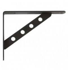 AMIG 15207  
 Palomilla 25  
 200 x 160 mm  
 Acero  
 Negro