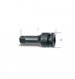729/21 Alargadera de impacto con cuadrado macho y hembra de 1&quot,