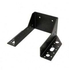 AMIG 15238  
 Soporte para viga 353  
 100 x 80 x 141 x 182 x 2 mm  
 Acero  
 Negro