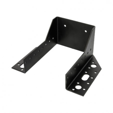 AMIG 15238  
 Soporte para viga 353  
 100 x 80 x 141 x 182 x 2 mm  
 Acero  
 Negro