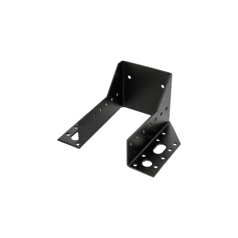 AMIG 15239  
 Soporte para viga 353  
 80 x 82 x 122 x 162 x 2 mm  
 Acero  
 Negro