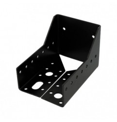 AMIG 15242  
 Soporte para viga 354  
 80 x 82 x 122 x 2 mm  
 Acero  
 Negro
