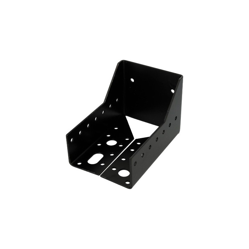 AMIG 15242  
 Soporte para viga 354  
 80 x 82 x 122 x 2 mm  
 Acero  
 Negro